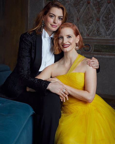 jessica chastain and anne hathaway